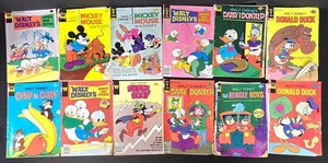 LL-BR - Disney Comics & Stories Mixed Comic Lot (Lot of 12)