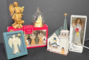 LL-BR - Angel Christmas Decor Lenox Mixed Lot New in Box