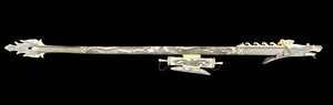 LL-BR - Decorative Carved Dragon Blow Dart Gun