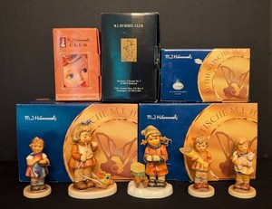 LR - Hummel Little Girl Figurines (Lot of 5)