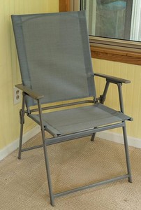 SR - Folding Patio Chair Blue