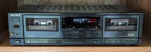 LR - Cassette Deck Sony TC-WR710 Dual Auto Reverse Stereo