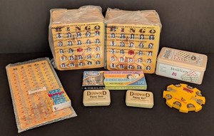 SR - Bingo, Dominoes & Card Games Mixed Lot