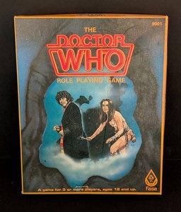 DR - Doctor Who Role Playing Game Vintage FASA 9001 Boxed Set