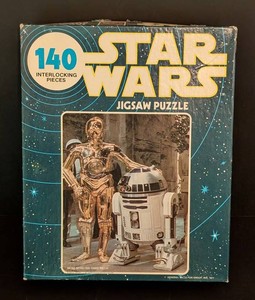 DR - Vintage Star Wars Jigsaw Puzzle 140 Pieces 1977