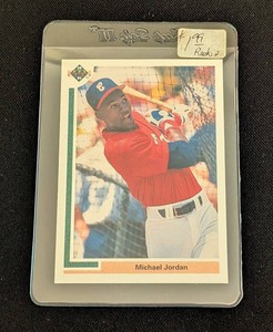 DR - Michael Jordan Rookie Baseball Card Upper Deck SP1 Vintage