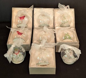 SR - Battery Operated Holiday Ornaments (Lot of 9)