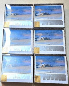 Christmas Greeting Cards - Tony Evans DaySpring J6352 18-Card Boxes (Lot of 6)