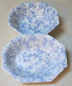 Serving Bowls - Johnson Brothers Hyde Park Ironstone Pair