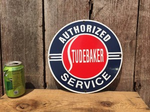 ANDY ROONEY - Porcelain STUDEBAKER Sign - 11 14