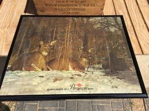 Vintage GRAIN BELT PREMIUM BEER - Canvas Advertiser Poster 31 x 24