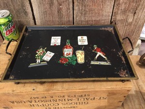 Vintage Whiskey Musical Serving Tray - Nashco Products