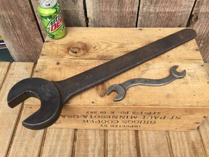 (2) Vintage WILLIAMS - Railroad  Mack Trucks Wrenches