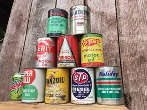 (9) Vintage Quarts Variety Motor Oils - 3 Unopened