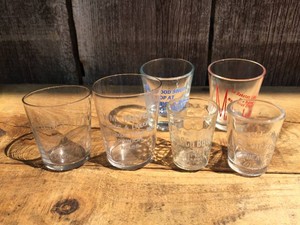 Shot Glasses - Including Pre-Prohibition  Drug Store
