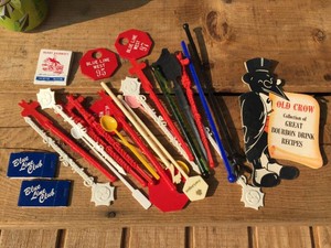 Vintage Matchbooks - SWIZZLE STICKS