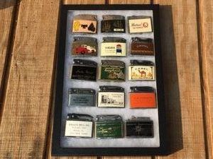 Vintage Advertiser Pocket Lighter Display