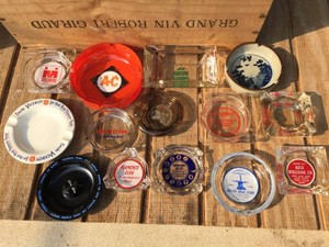 Vintage Advertiser Ashtrays