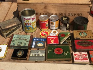 Vintage Group Cigarettes - Tobacco Tins