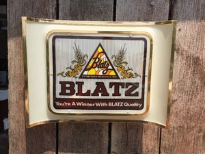 Vintage BLATZ - Beer Light - Works 16 14 x 12 14