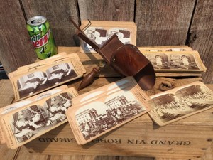 Antique STEREOVIEW with Cards