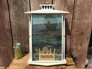 Vintage HAMMS Beer Light - Lights Up