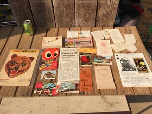 Vintage Advertiser Ephemera
