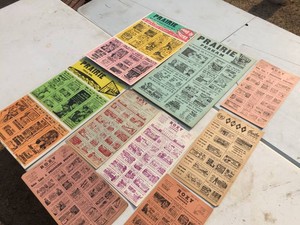 1950s-60s Movie Theater Posters - Perham MN - Clarkfield MN