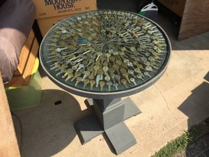 Vintage Key Table