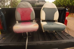 2 - Padded Fold Down Seats