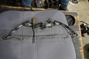 PSE Fire Flite Express Compound Bow With Arrows & Camo Case