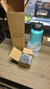 40oz Insulated Water Bottle - Aqua