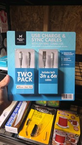 USB Charge & Sync Cables
