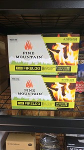 2 Boxes Pine Mountain Firelogs