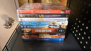 Lot of 9 DVD Series