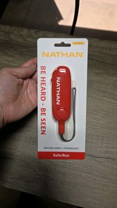 Nathan Ripcord Siren & Strobelight Personal Safety Device