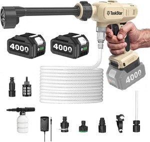 TaskStar Portable Cordless 1250 PSI High Pressure Power Washer