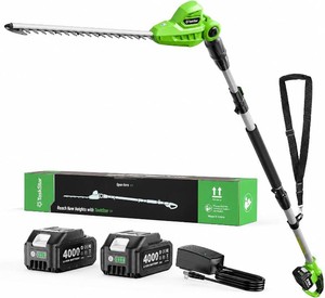 TaskStar Cordless Pole Hedge Trimmer