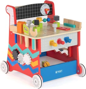 Jaseys Toy Chest On-the-Go Wooden Workbench