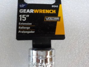 GearWrench 15 Extension...