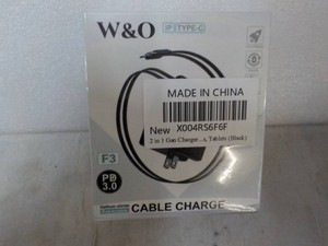 W and O Retractable Cable Charger...