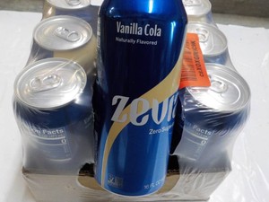 12 pack Zevia Vanilla Cola...