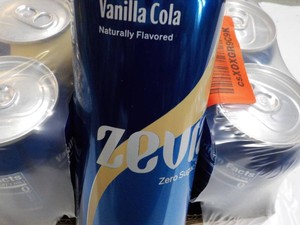 12 pack Zevia Vanilla Cola...
