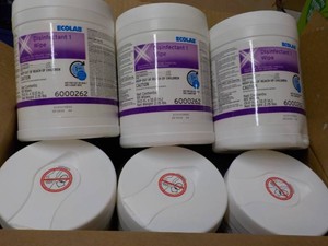 6 Ecolab 85 Wipes each Disinfectant...