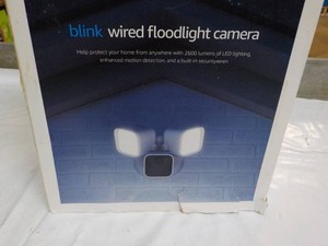 Blink Wired Flood Light Camera...