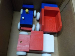 Variety of Mugwop wood Toys...