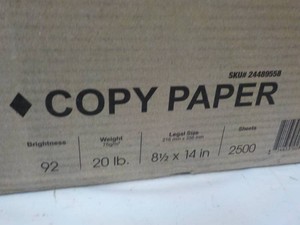 2500 Sheets White 8 12 x 14 Copy ...
