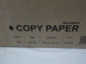 2500 Sheets White 8 12 x 14 Copy ...