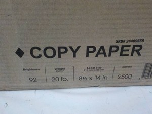 2500 Sheets White 8 12 x 14 Copy ...