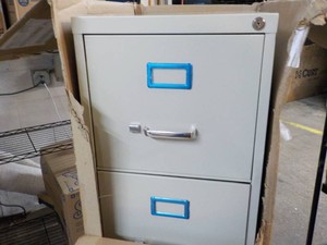 4 Drawer Vertical Hirsh Tan File Me...